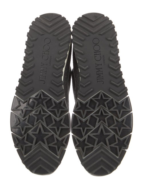 Jimmy Choo Beaded Accents Sneakers