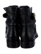 Jimmy Choo Leather Moto Boots