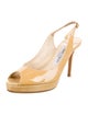 Jimmy Choo Patent Leather Slingback Pumps