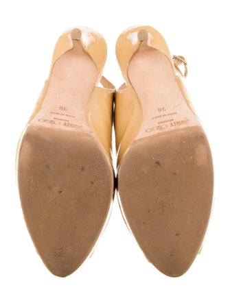 Jimmy Choo Patent Leather Slingback Pumps