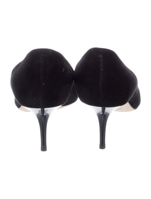 Jimmy Choo Velvet Pumps