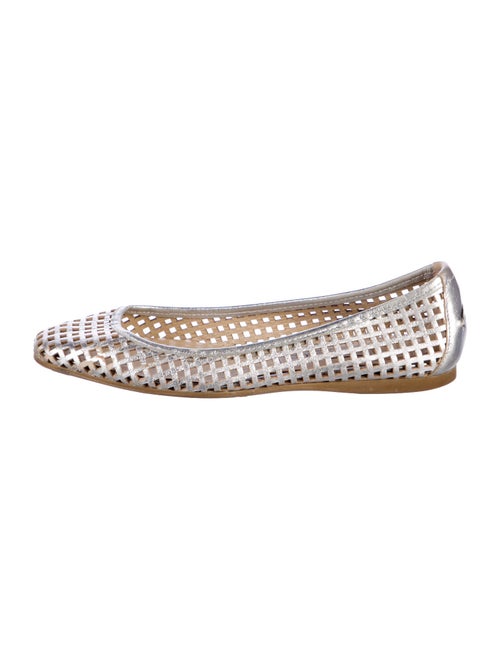 Jimmy Choo Leather Patterned Flats
