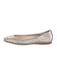 Jimmy Choo Leather Patterned Flats