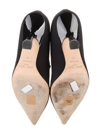 Jimmy Choo Crystal Embellishments Pumps