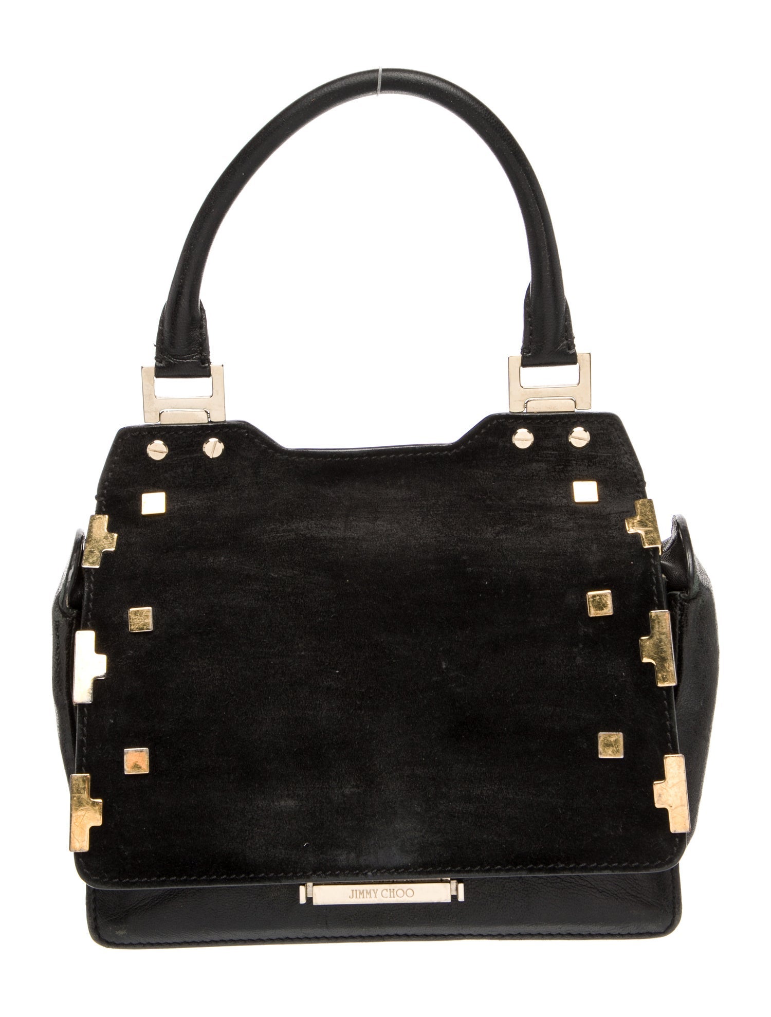 Jimmy Choo Leather Top Handle Bag