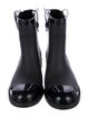 Jimmy Choo Rubber Studded Accents Rain Boots