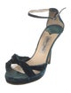 Jimmy Choo Velvet Sandals