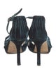 Jimmy Choo Velvet Sandals