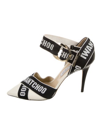 Jimmy Choo Printed D'Orsay Pumps
