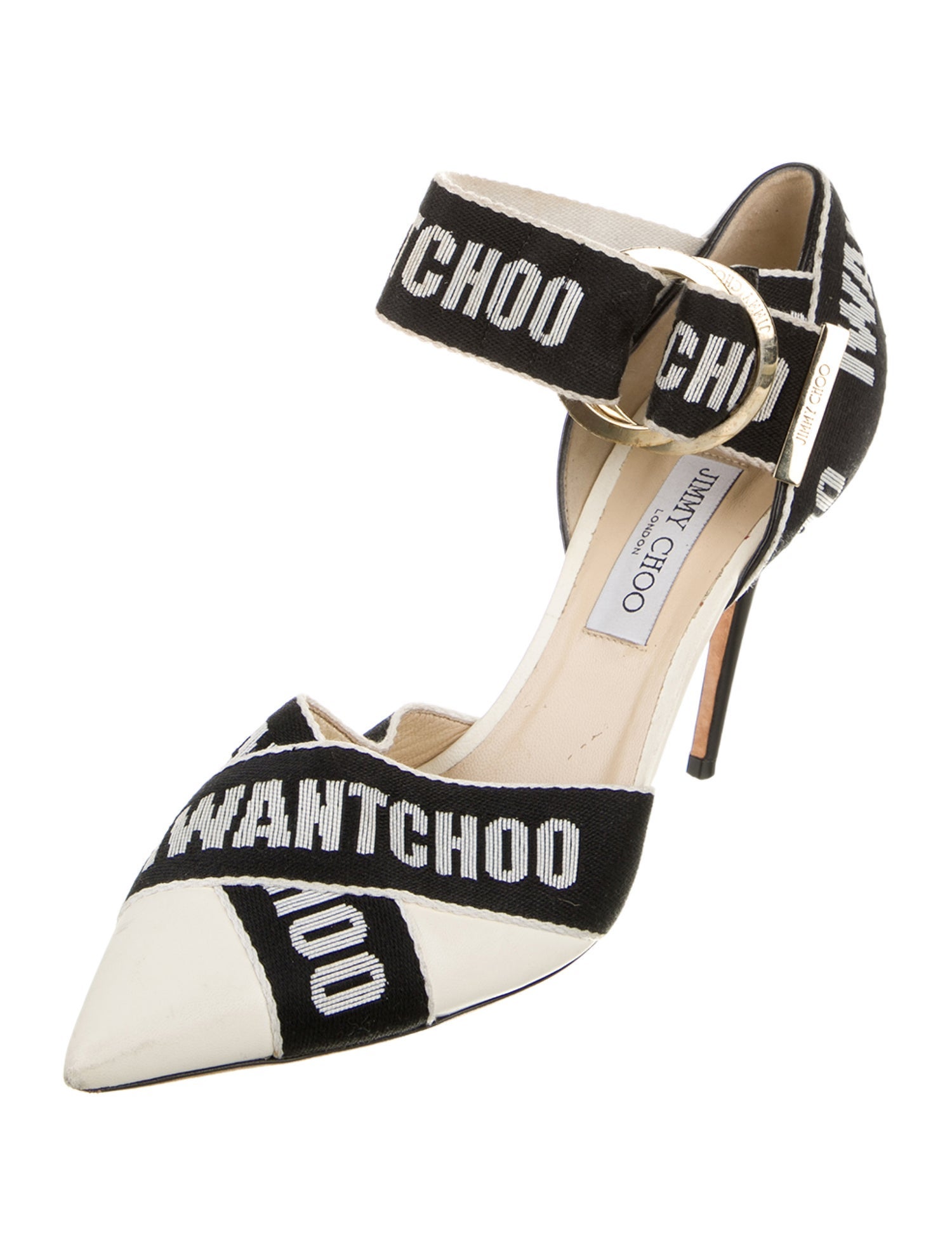 Jimmy Choo Printed D'Orsay Pumps