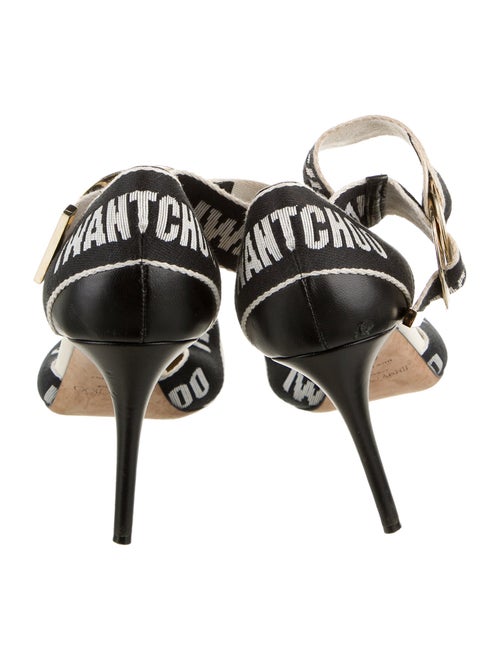 Jimmy Choo Printed D'Orsay Pumps