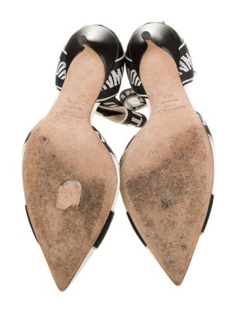 Jimmy Choo Printed D'Orsay Pumps