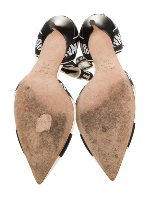 Jimmy Choo Printed D'Orsay Pumps