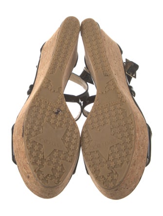 Jimmy Choo Patent Leather Slingback Sandals