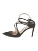 Jimmy Choo Suede T-Strap Pumps