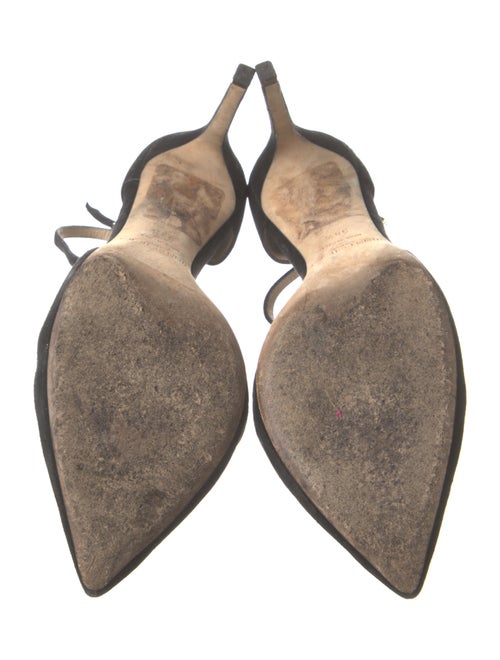 Jimmy Choo Suede T-Strap Pumps