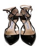 Jimmy Choo Patent Leather T-Strap Pumps