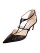 Jimmy Choo Leather T-Strap Pumps