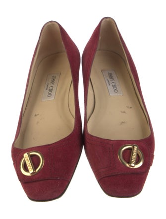 Jimmy Choo Suede Flats