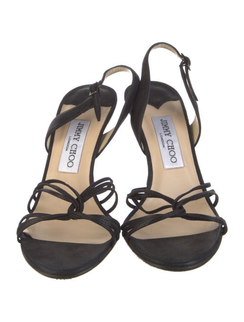 Jimmy Choo Suede Slingback Sandals