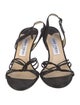 Jimmy Choo Suede Slingback Sandals