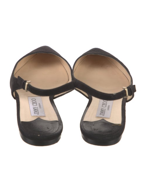 Jimmy Choo Suede Slingback Flats