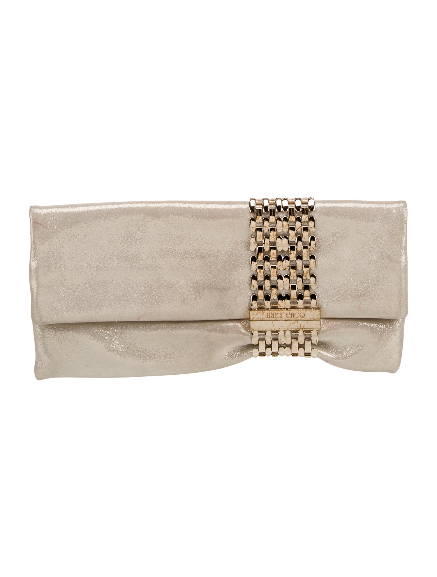 Jimmy Choo Suede Clutch