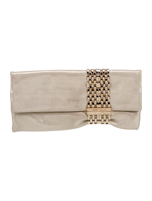 Jimmy Choo Suede Clutch