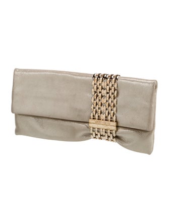 Jimmy Choo Suede Clutch