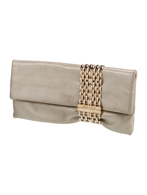 Jimmy Choo Suede Clutch