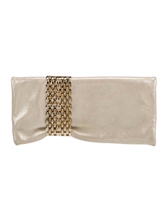 Jimmy Choo Suede Clutch