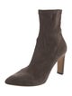 Jimmy Choo Suede Sock Boots