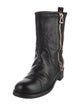 Jimmy Choo Leather Combat Boots