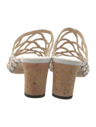 Jimmy Choo Leather Slides