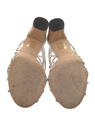 Jimmy Choo Leather Slides