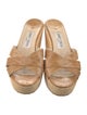 Jimmy Choo Leather Espadrilles