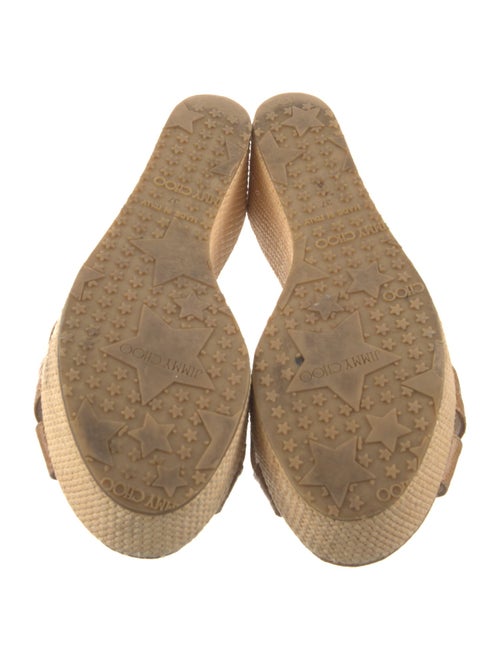 Jimmy Choo Leather Espadrilles
