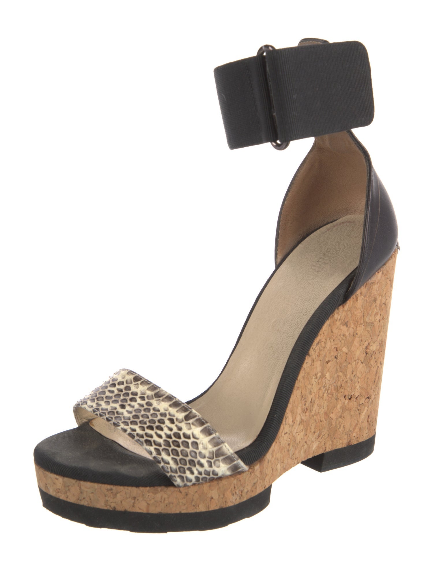 Jimmy Choo Animal Print Sandals