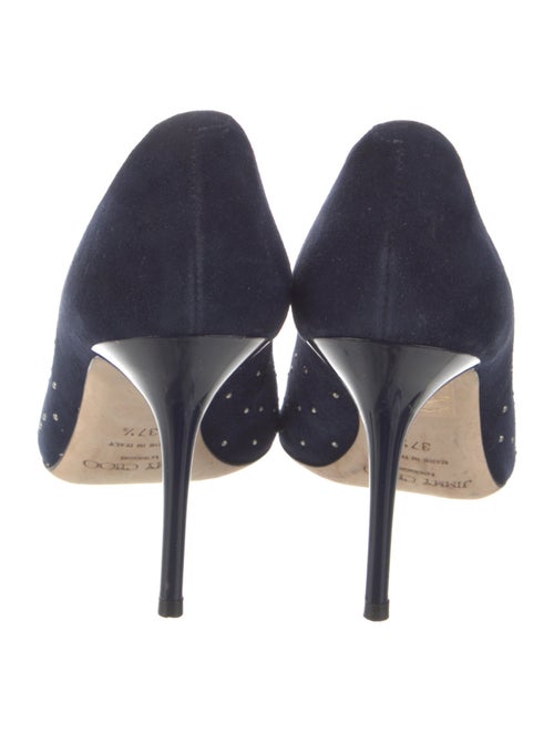 Jimmy Choo Suede Printed Pumps