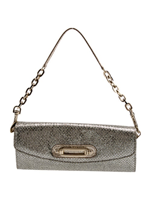 Jimmy Choo Glitter Top Handle Bag