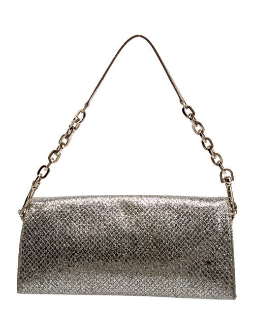 Jimmy Choo Glitter Top Handle Bag
