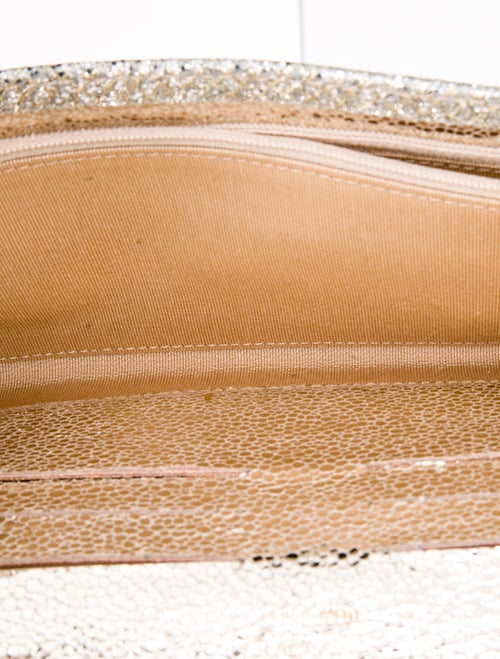 Jimmy Choo Glitter Top Handle Bag