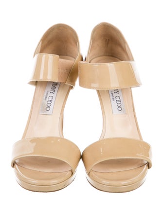 Jimmy Choo Patent Leather D'Orsay Pumps