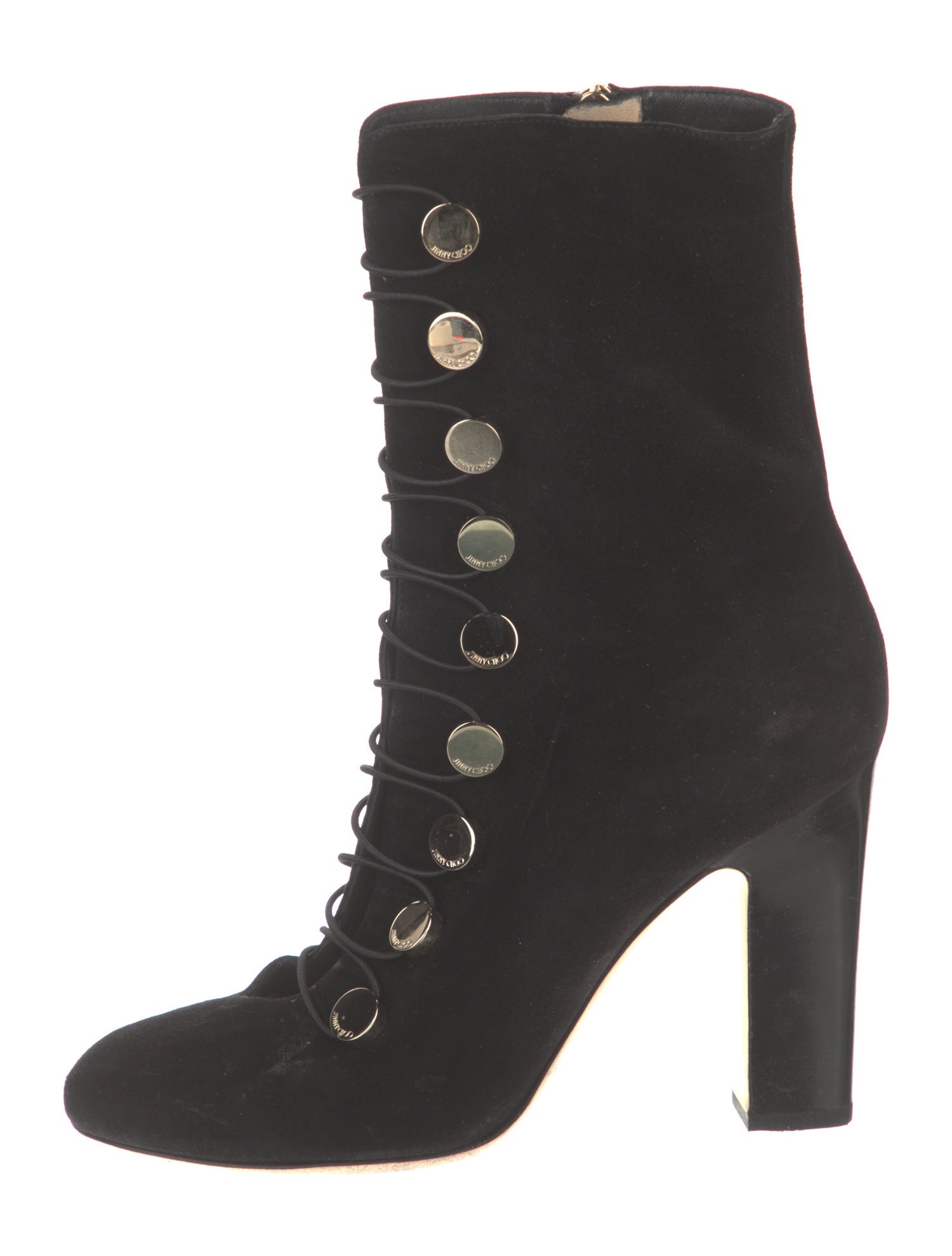 Jimmy Choo Suede Lace-Up Boots
