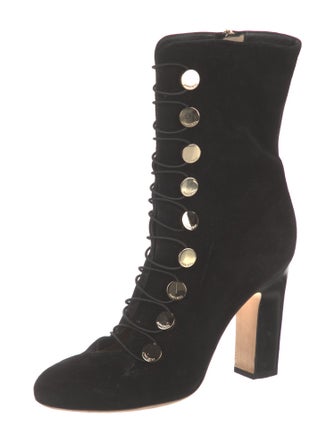 Jimmy Choo Suede Lace-Up Boots