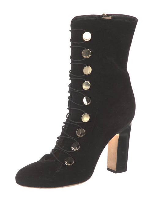 Jimmy Choo Suede Lace-Up Boots