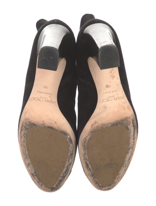 Jimmy Choo Suede Lace-Up Boots