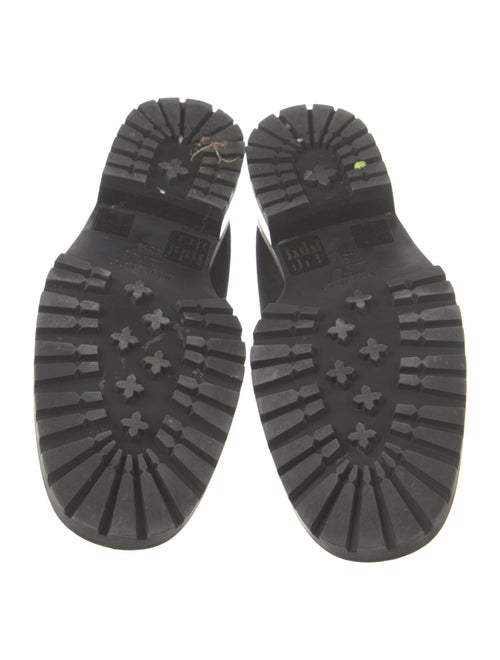 Jimmy Choo Suede Crystal Embellishments Loafers