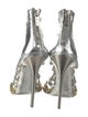 Jimmy Choo Leather Lasercut Accents Sandals
