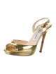 Jimmy Choo Patent Leather Slingback Sandals